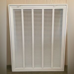 EVERBILT 376383 Steel Air Return Filter Grille Vent Removable Duct 20” X 25”